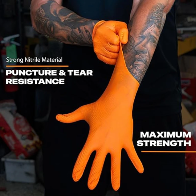 GripXtreme Pro – High-Strength Nitrile Gloves for Maximum Protection - 30PCS