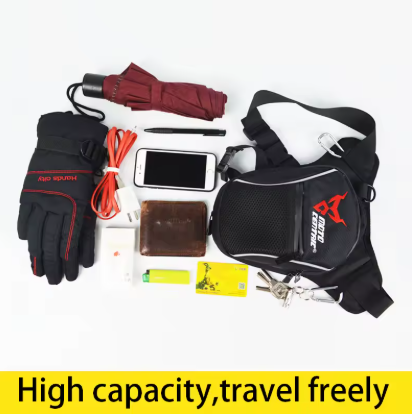 MotoCentric SwiftPack – Ergonomic Hip Bag for Riders on the Go