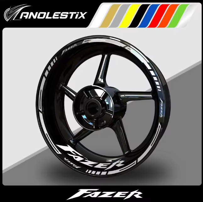 Fazer Wheel Decal Set – Precision Graphics for Custom Styling