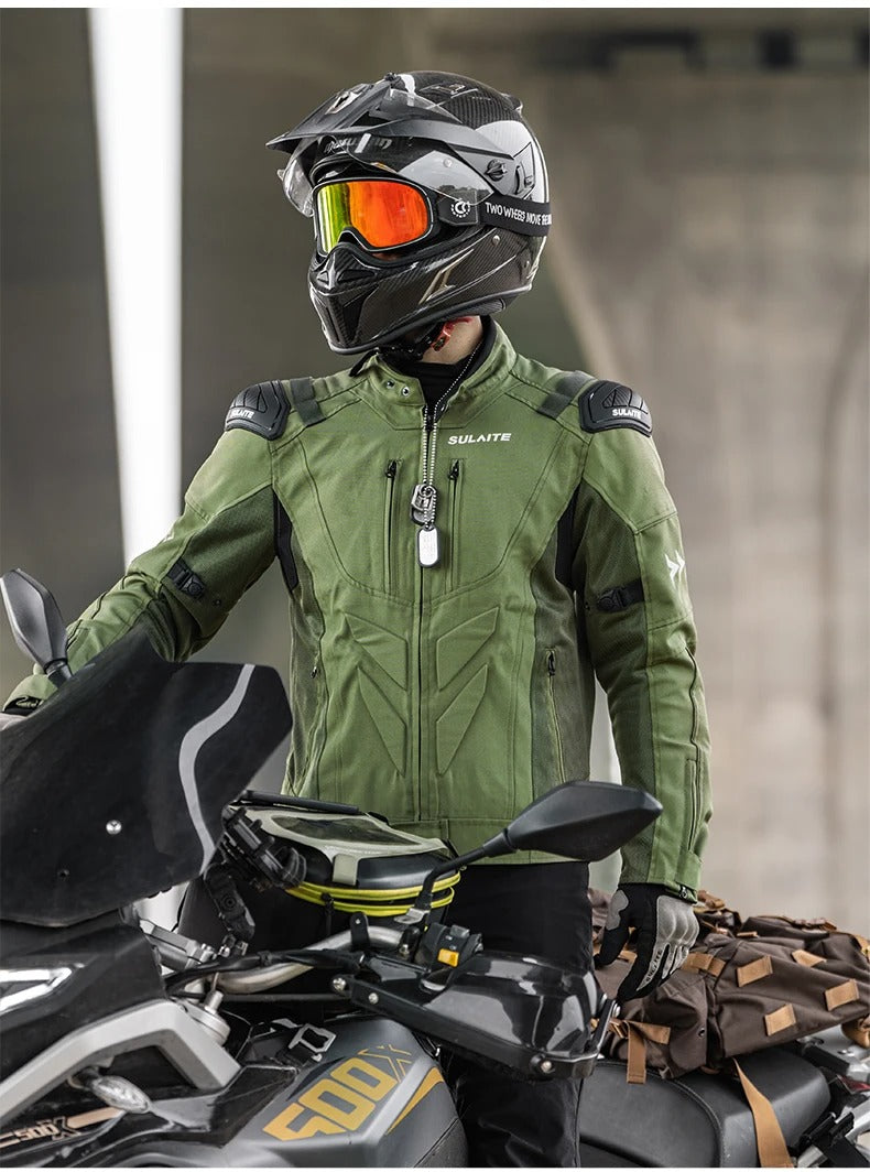 SULAITE Motorcycle Jacket – CE-Approved Protection & Performance