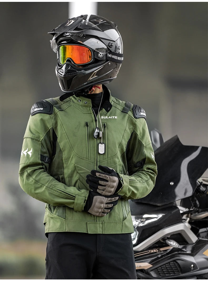 SULAITE Motorcycle Jacket – CE-Approved Protection & Performance