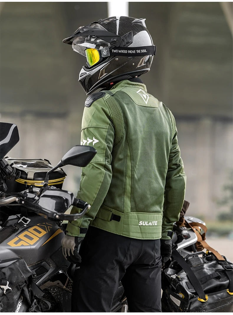 SULAITE Motorcycle Jacket – CE-Approved Protection & Performance
