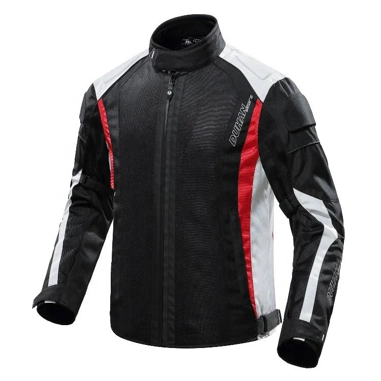Duhan Summer Edition Motorcycle Jacket – Premium Protection, CE APPROVED
