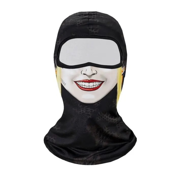 PhantomGuard Series – Performance Graphic Balaclavas (Smiling Blonde)