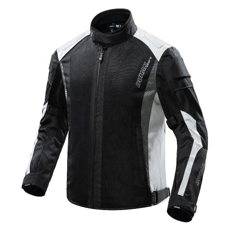 Duhan LIMITED EDITION Motorcycle Jacket – Premium Protection, CE APPROVED