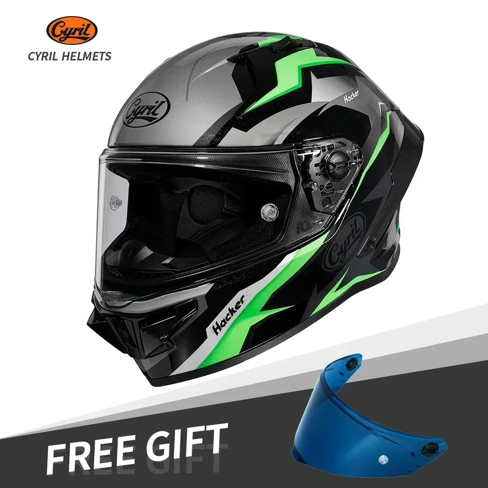 CYRIL Helmets: Precision Engineering. Certified Protection - GREEN
