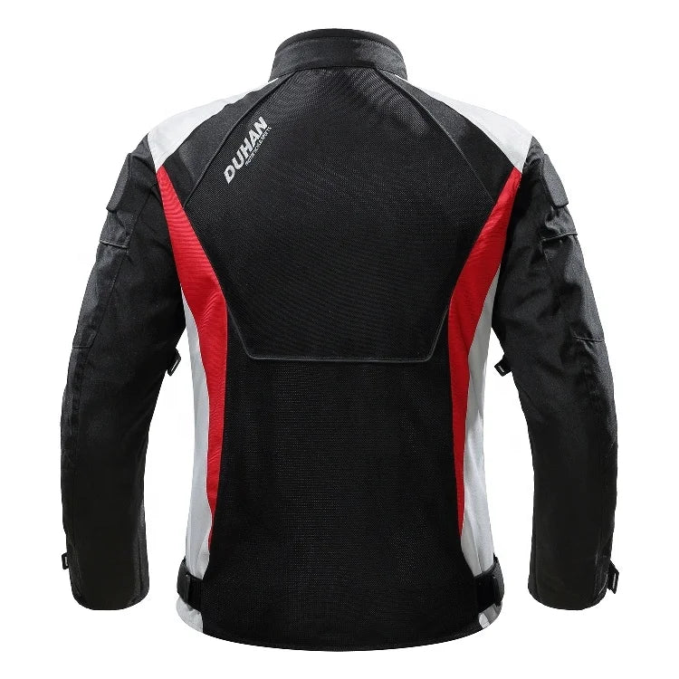 Duhan Summer Edition Motorcycle Jacket – Premium Protection, CE APPROVED
