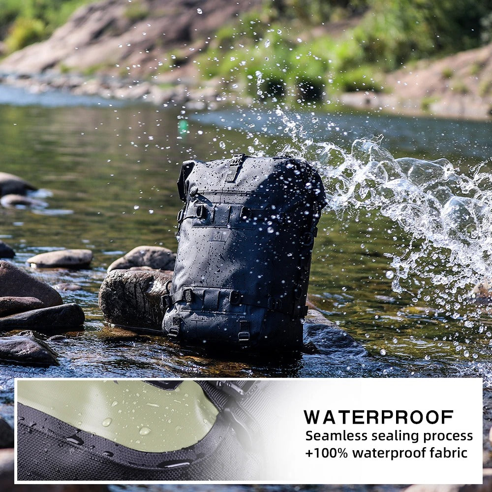 Rhinowalk DryCore Rider Series – 8L / 15L / 30L Waterproof Tail & Backpack (MULTIPLE COLOURS)
