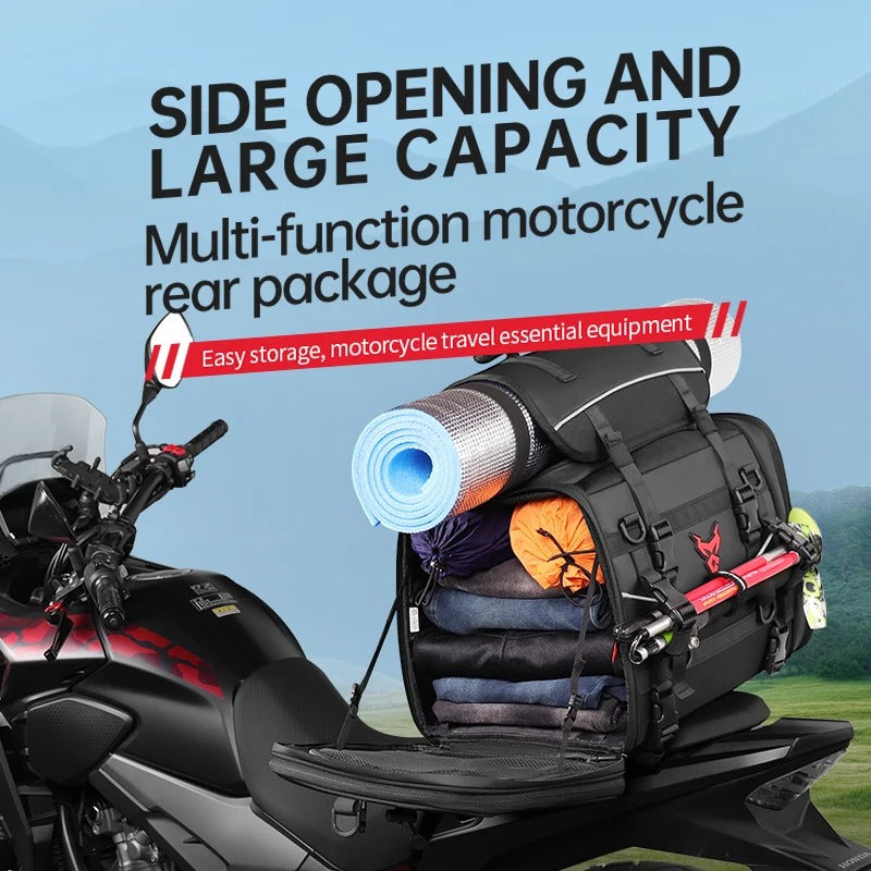 Motocentric X-Cargo 50 – Expandable Touring Tail Bag