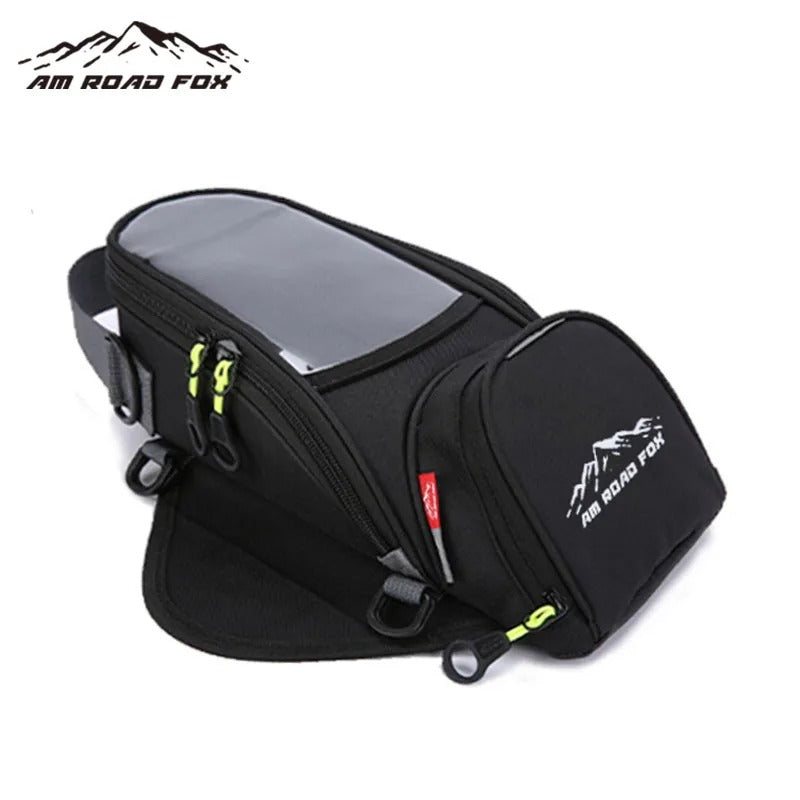All Road Fox – Compact Motorcycle Tank Bag for Fast Access & Rugged Rides