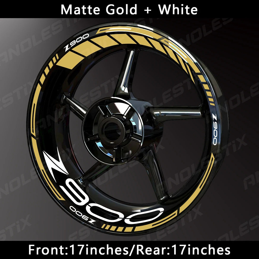 Kawasaki Z900 Wheel Decal Set – Premium Rim Graphics for Bold Styling (MULTIPLE COLOURS)