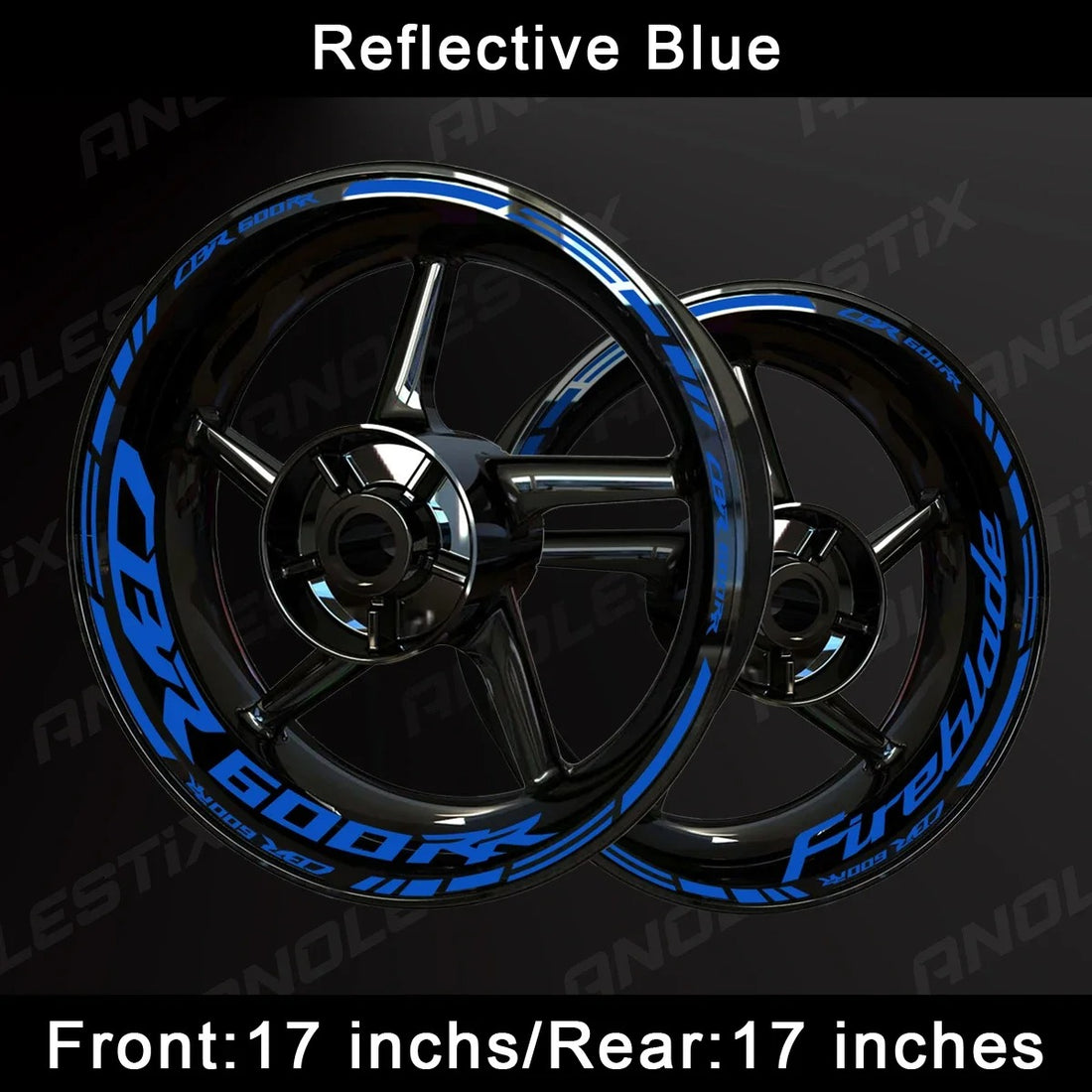 CBR600RR Wheel Decal Set – Precision Graphics for Ultimate Sportbike Styling (MULTIPLE COLOURS)