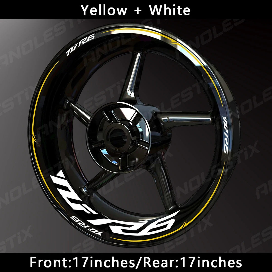 Yamaha R6 Wheel Decal Set – Precision Graphics for Race-Ready Styling (MULTIPLE COLOURS)