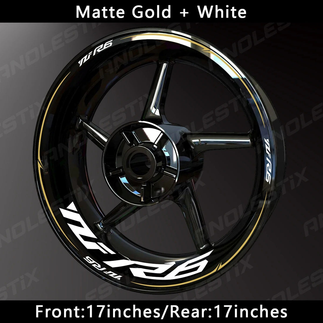 Yamaha R6 Wheel Decal Set – Precision Graphics for Race-Ready Styling (MULTIPLE COLOURS)