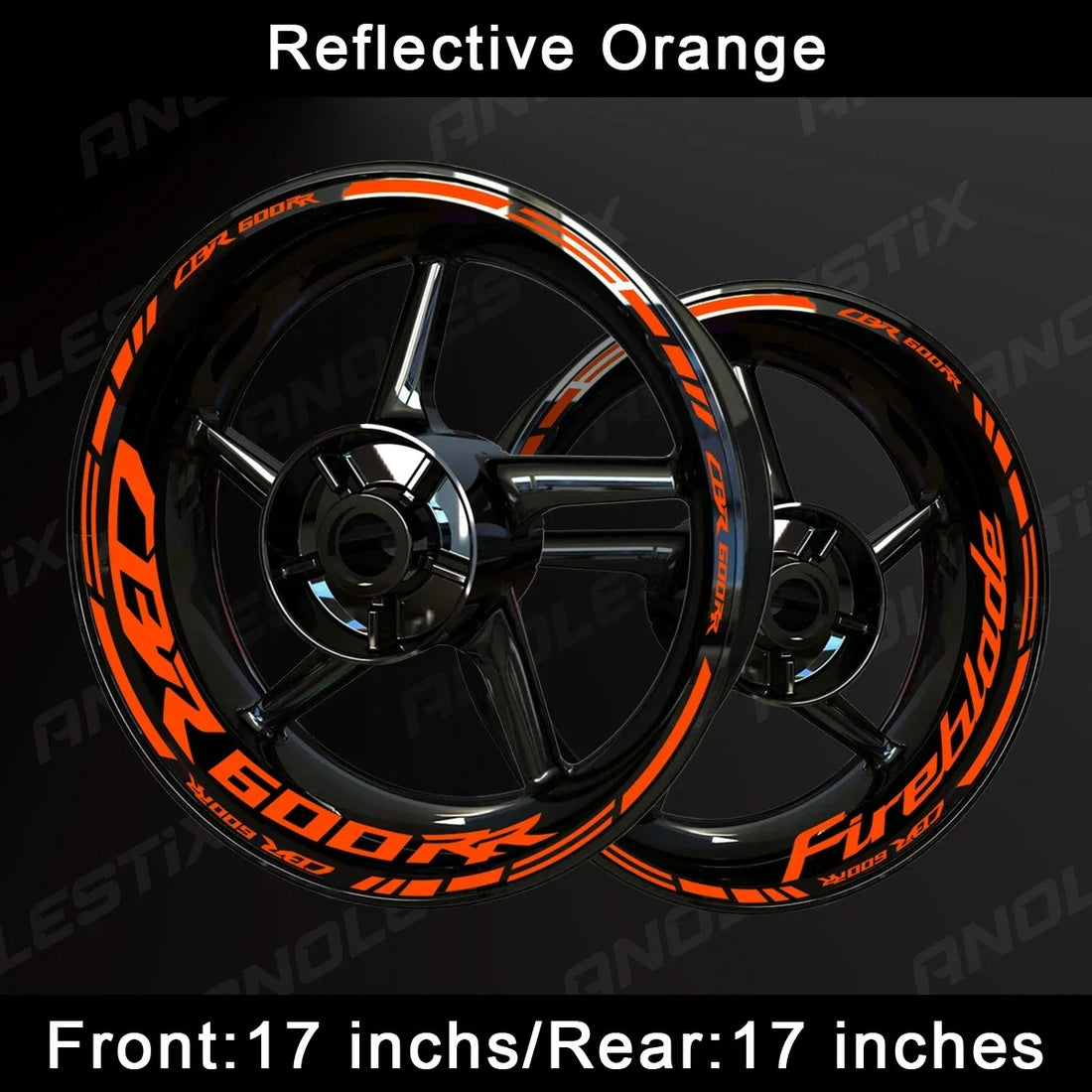 CBR600RR Wheel Decal Set – Precision Graphics for Ultimate Sportbike Styling (MULTIPLE COLOURS)