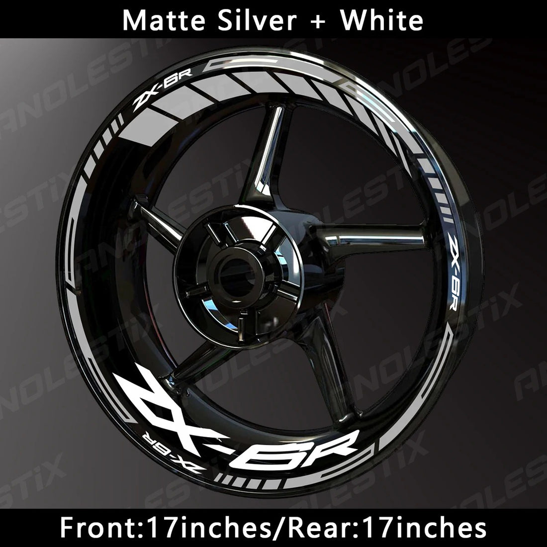 Kawasaki ZX-6R Wheel Decal Set – Precision Graphics for Aggressive Sportbike Styling (MULTIPLE COLOURS)