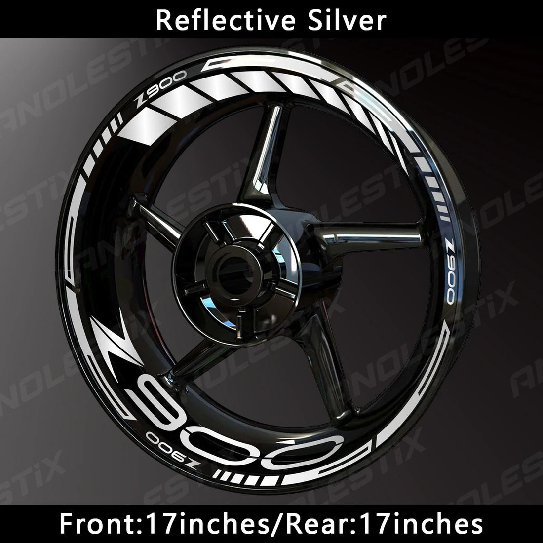 Kawasaki Z900 Wheel Decal Set – Premium Rim Graphics for Bold Styling (MULTIPLE COLOURS)