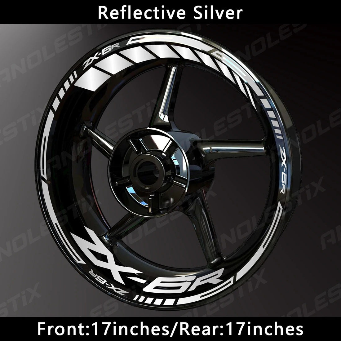 Kawasaki ZX-6R Wheel Decal Set – Precision Graphics for Aggressive Sportbike Styling (MULTIPLE COLOURS)