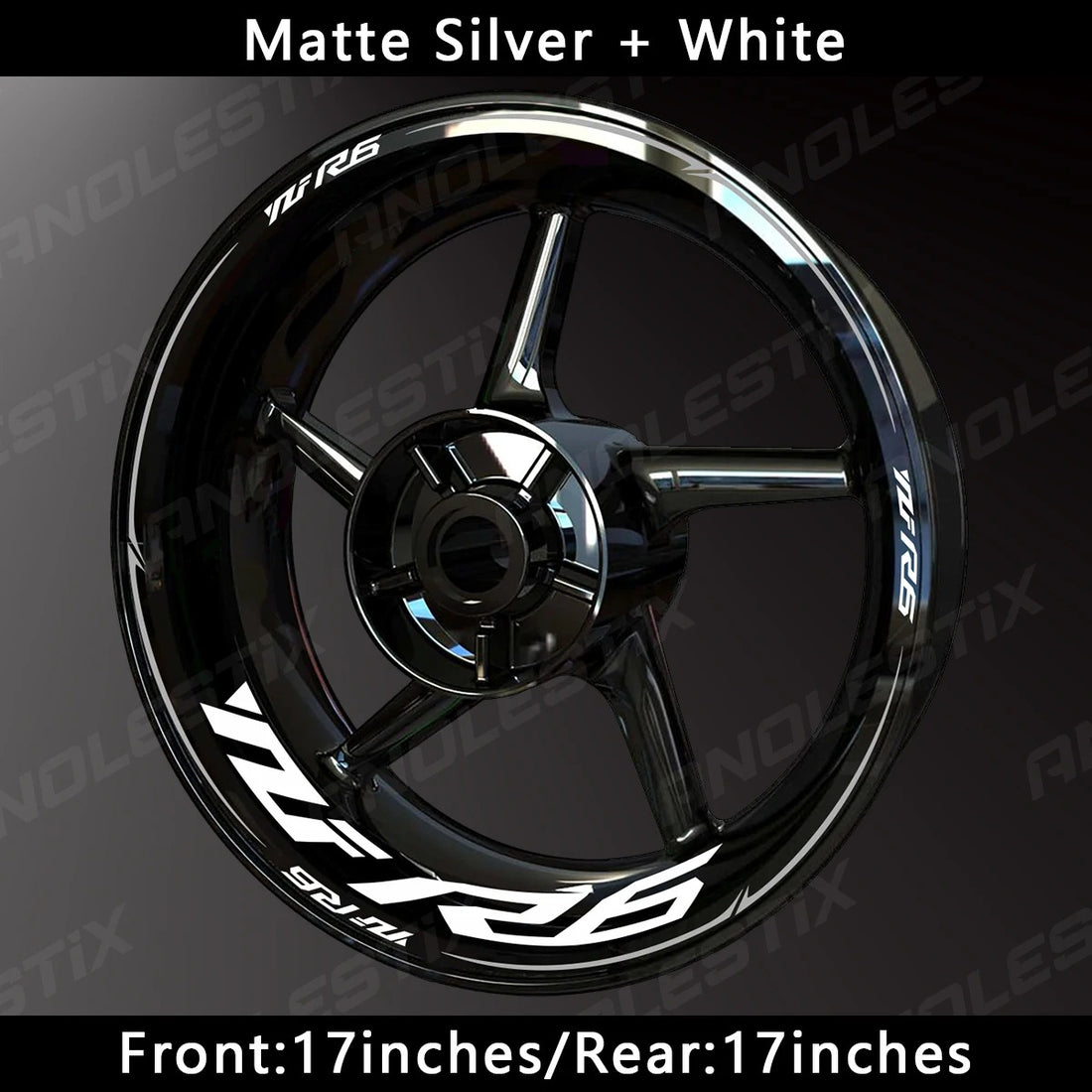 Yamaha R6 Wheel Decal Set – Precision Graphics for Race-Ready Styling (MULTIPLE COLOURS)