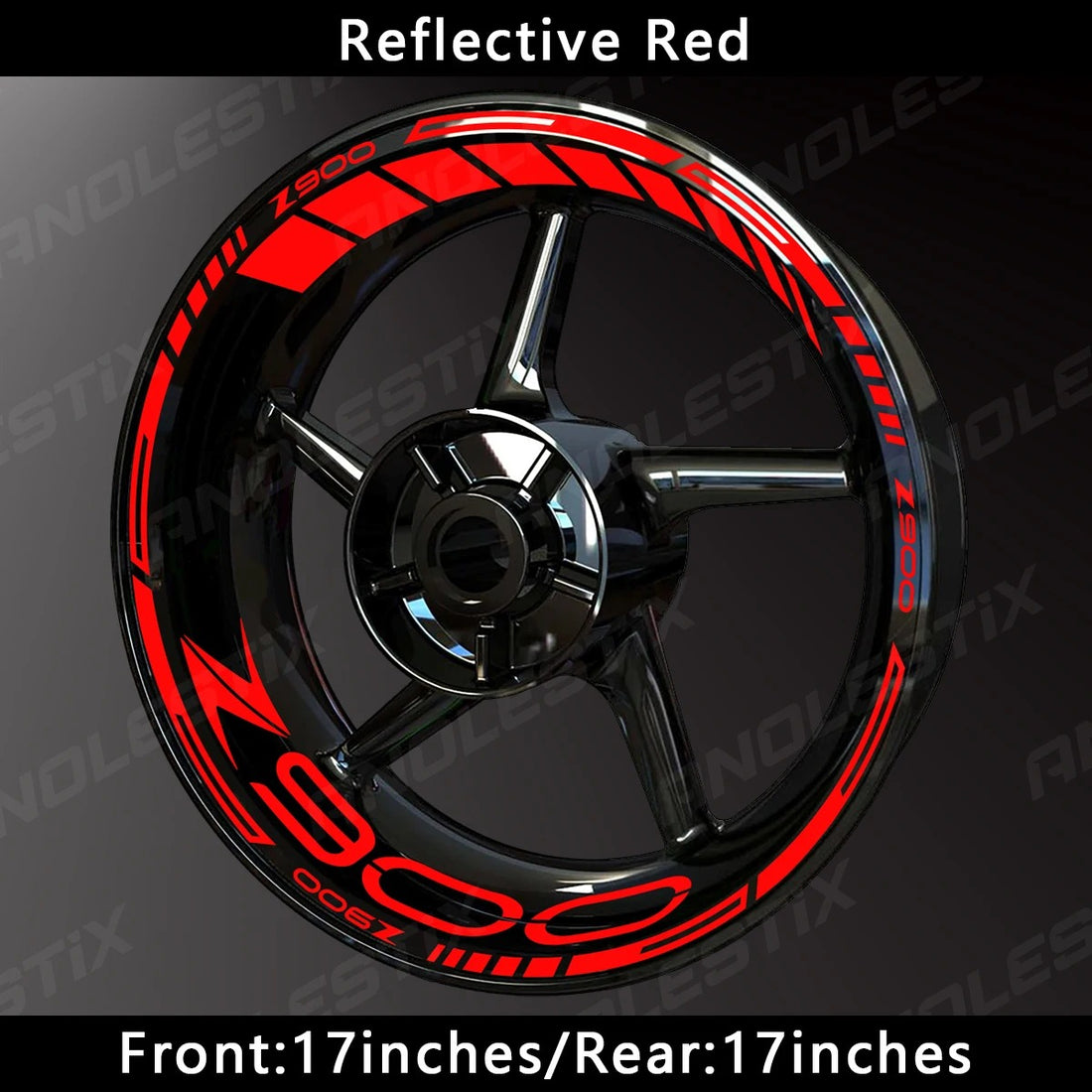 Kawasaki Z900 Wheel Decal Set – Premium Rim Graphics for Bold Styling (MULTIPLE COLOURS)