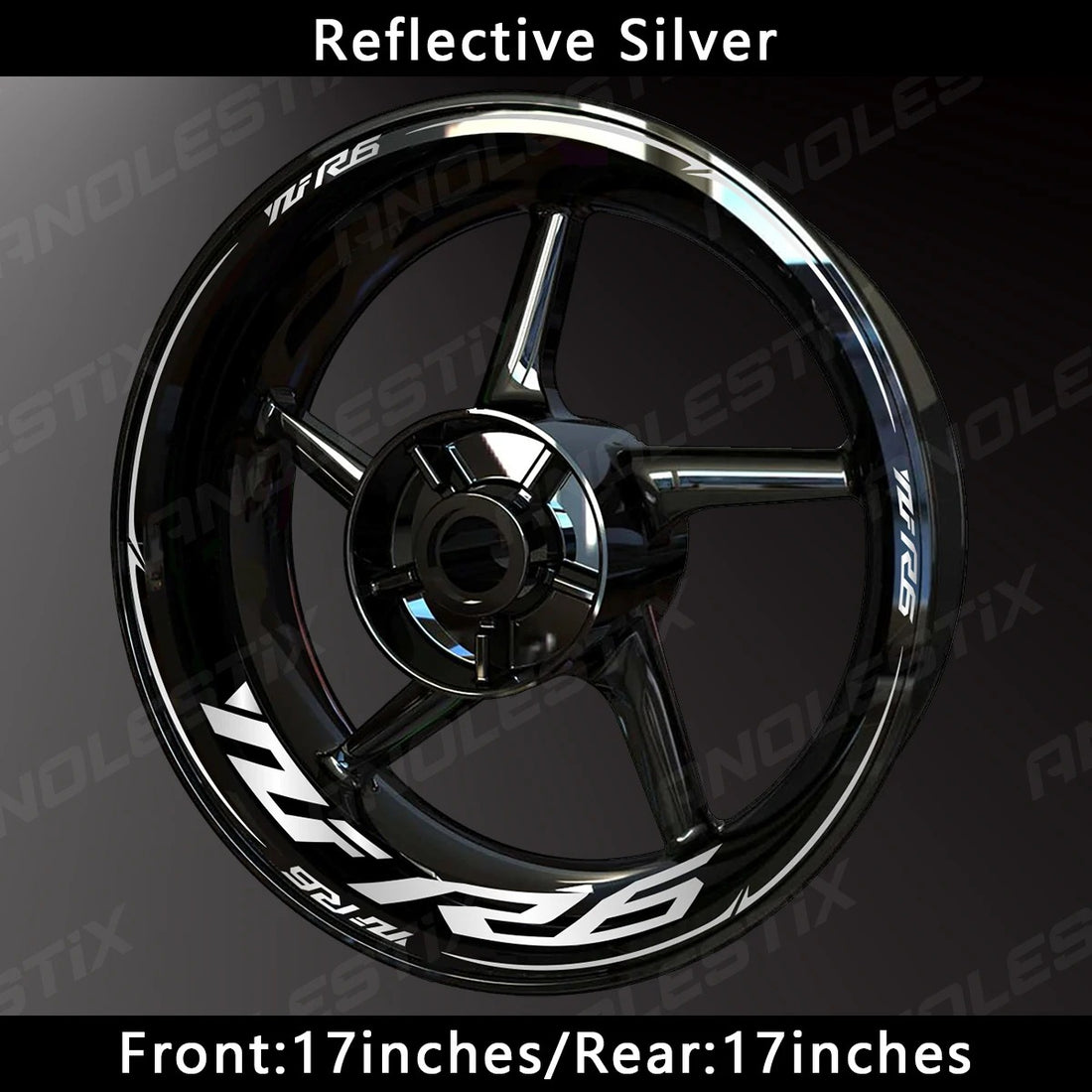 Yamaha R6 Wheel Decal Set – Precision Graphics for Race-Ready Styling (MULTIPLE COLOURS)