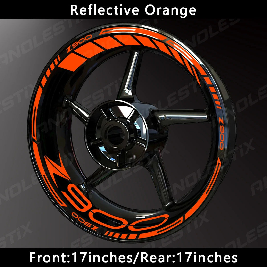 Kawasaki Z900 Wheel Decal Set – Premium Rim Graphics for Bold Styling (MULTIPLE COLOURS)