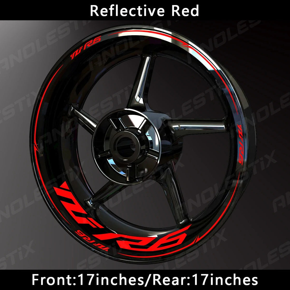 Yamaha R6 Wheel Decal Set – Precision Graphics for Race-Ready Styling (MULTIPLE COLOURS)