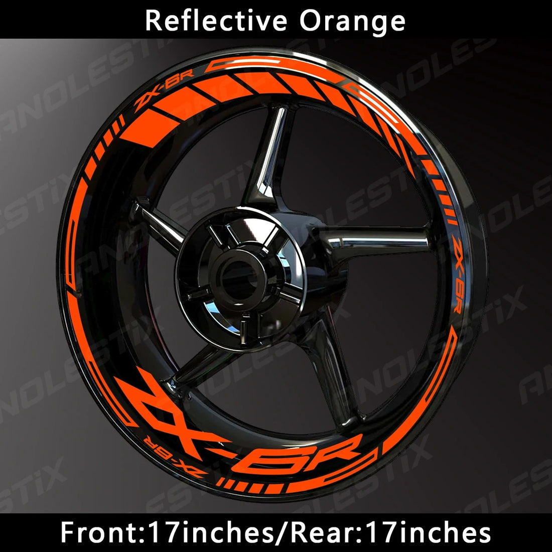 Kawasaki ZX-6R Wheel Decal Set – Precision Graphics for Aggressive Sportbike Styling (MULTIPLE COLOURS)