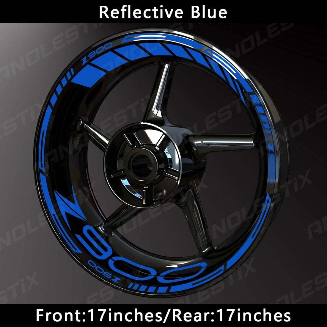 Kawasaki Z900 Wheel Decal Set – Premium Rim Graphics for Bold Styling (MULTIPLE COLOURS)