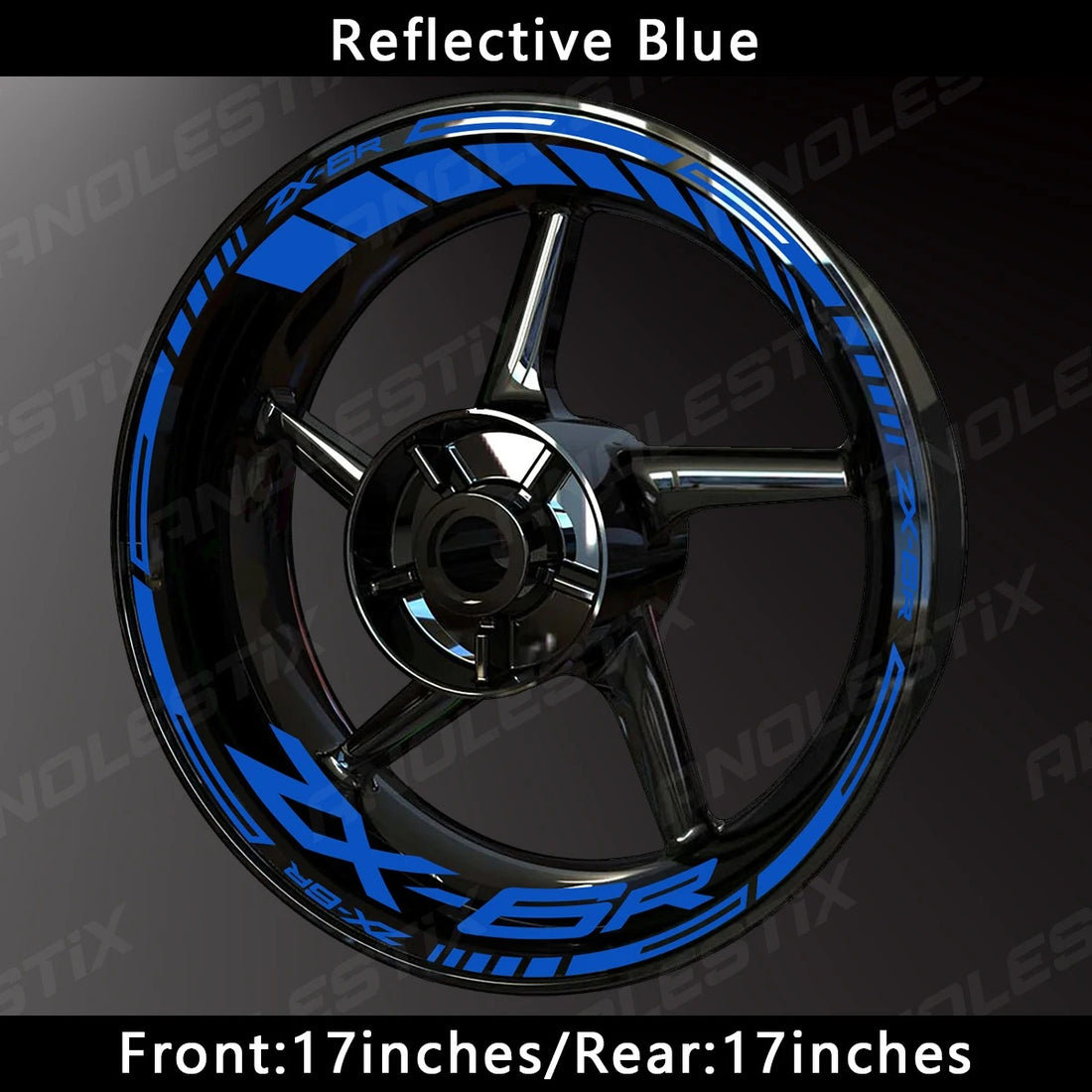 Kawasaki ZX-6R Wheel Decal Set – Precision Graphics for Aggressive Sportbike Styling (MULTIPLE COLOURS)