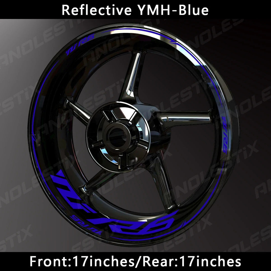 Yamaha R6 Wheel Decal Set – Precision Graphics for Race-Ready Styling (MULTIPLE COLOURS)