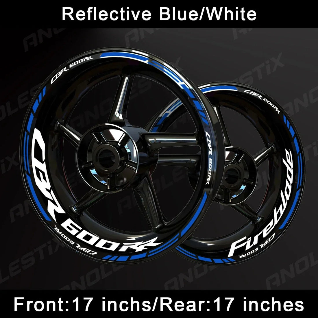 CBR600RR Wheel Decal Set – Precision Graphics for Ultimate Sportbike Styling (MULTIPLE COLOURS)