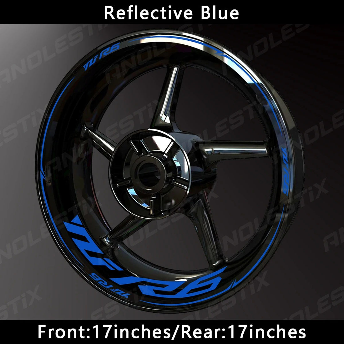 Yamaha R6 Wheel Decal Set – Precision Graphics for Race-Ready Styling (MULTIPLE COLOURS)