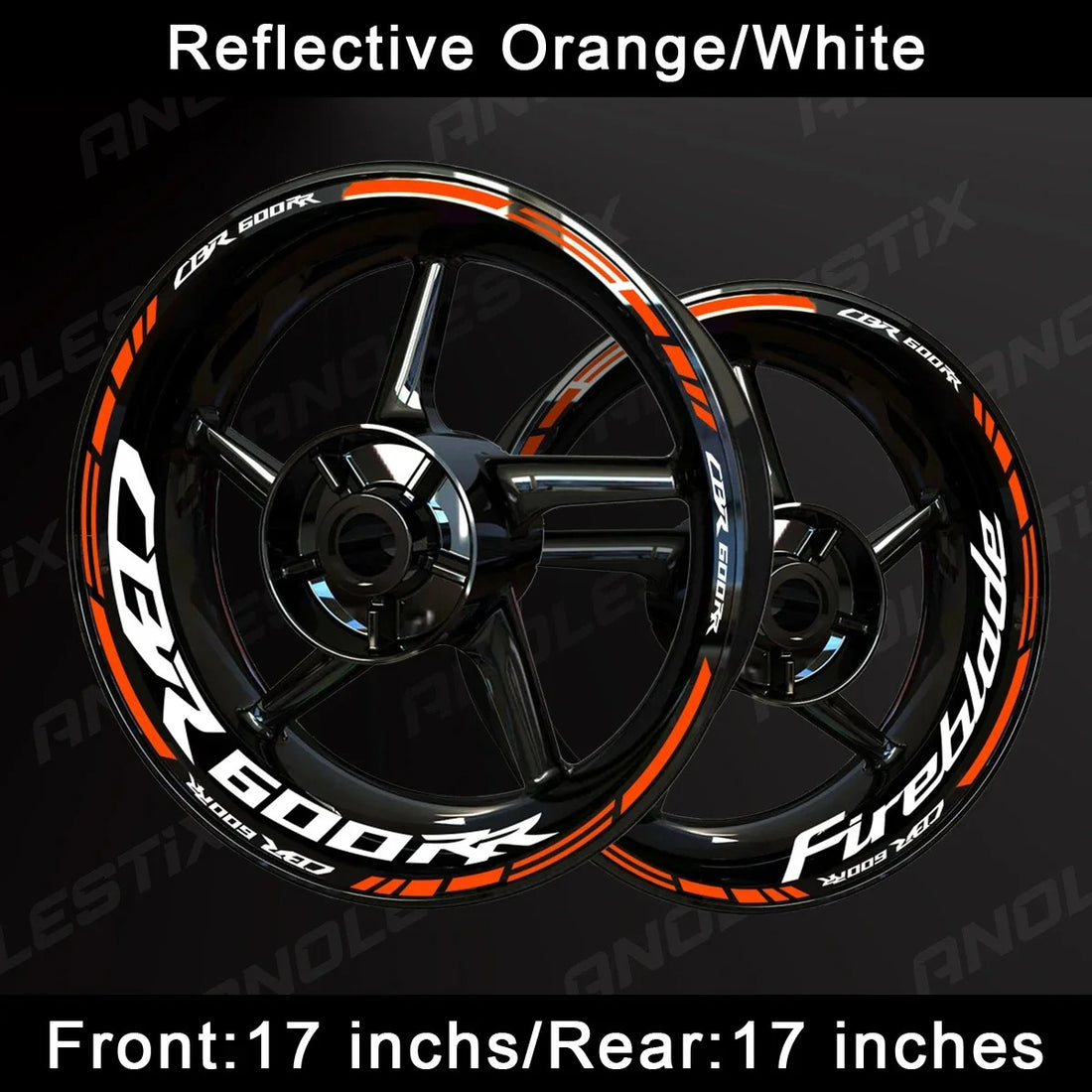 CBR600RR Wheel Decal Set – Precision Graphics for Ultimate Sportbike Styling (MULTIPLE COLOURS)