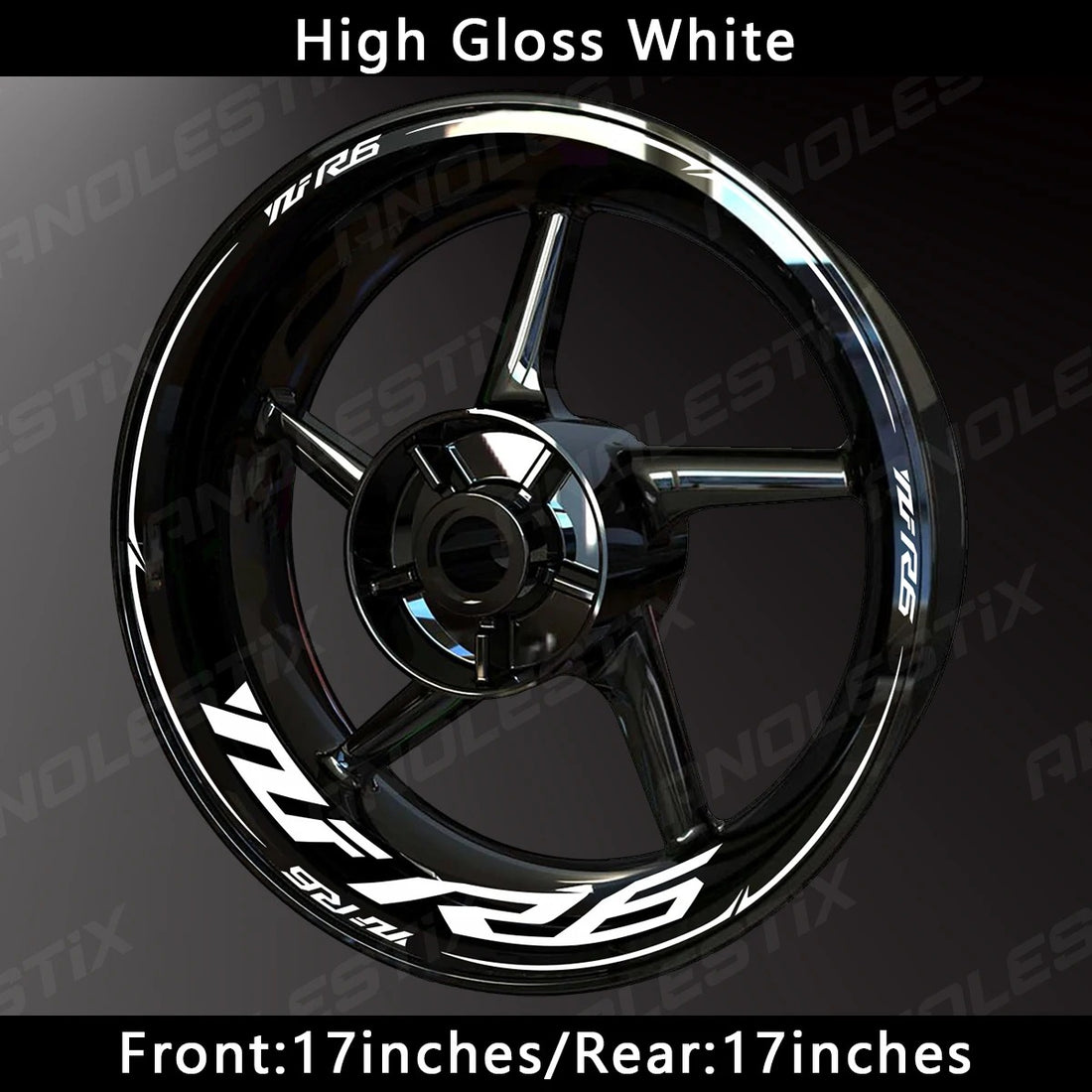 Yamaha R6 Wheel Decal Set – Precision Graphics for Race-Ready Styling (MULTIPLE COLOURS)
