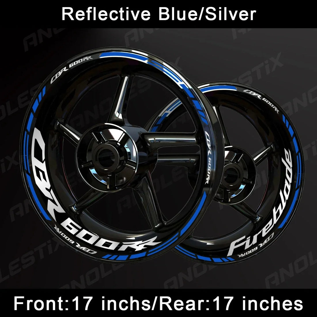 CBR600RR Wheel Decal Set – Precision Graphics for Ultimate Sportbike Styling (MULTIPLE COLOURS)