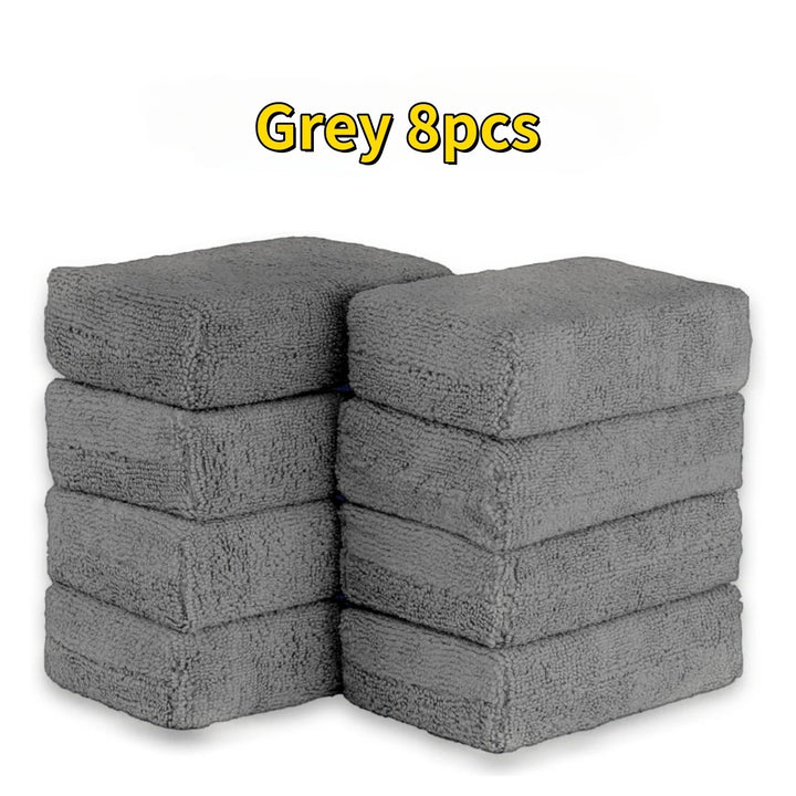 Pro-Series Microfiber Block Pads – Precision Cleaning & Scratch-Free Detailing (MULTIPLE COLOURS)