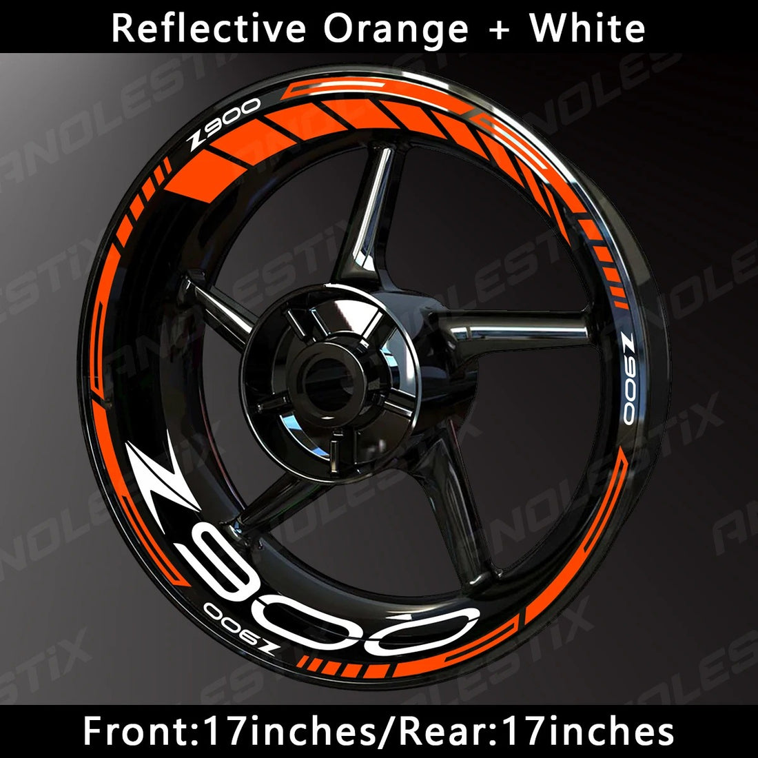 Kawasaki Z900 Wheel Decal Set – Premium Rim Graphics for Bold Styling (MULTIPLE COLOURS)