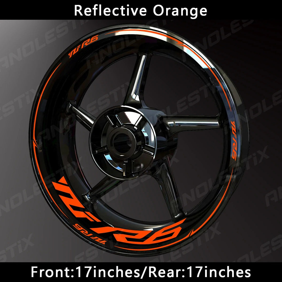 Yamaha R6 Wheel Decal Set – Precision Graphics for Race-Ready Styling (MULTIPLE COLOURS)