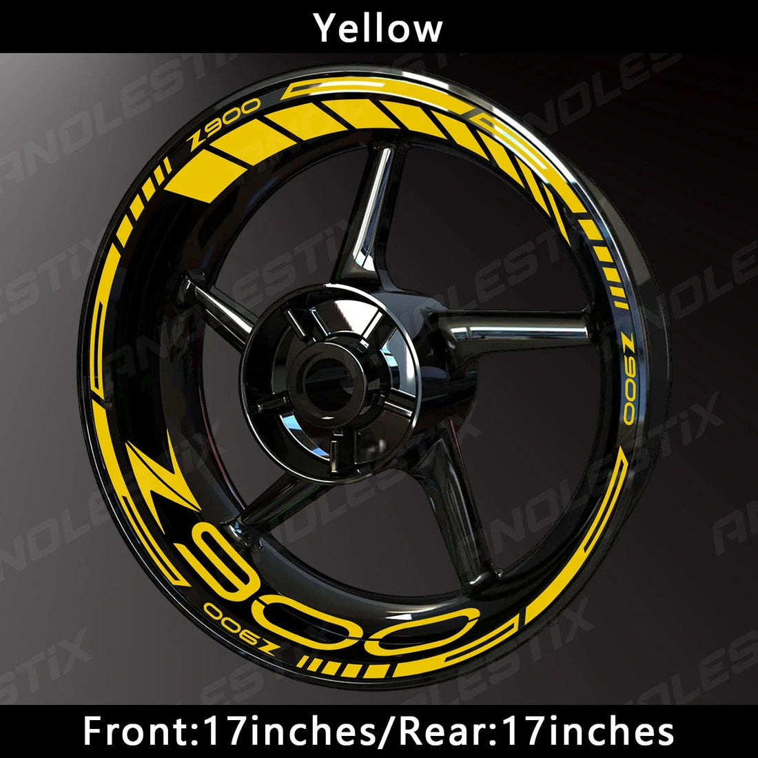 Kawasaki Z900 Wheel Decal Set – Premium Rim Graphics for Bold Styling (MULTIPLE COLOURS)