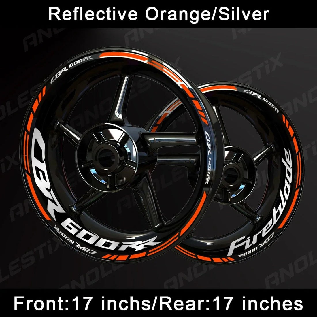 CBR600RR Wheel Decal Set – Precision Graphics for Ultimate Sportbike Styling (MULTIPLE COLOURS)