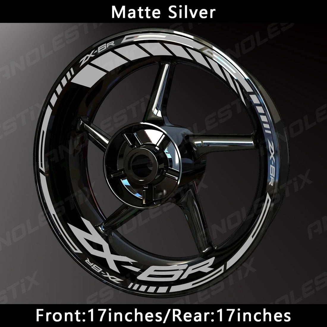Kawasaki ZX-6R Wheel Decal Set – Precision Graphics for Aggressive Sportbike Styling (MULTIPLE COLOURS)