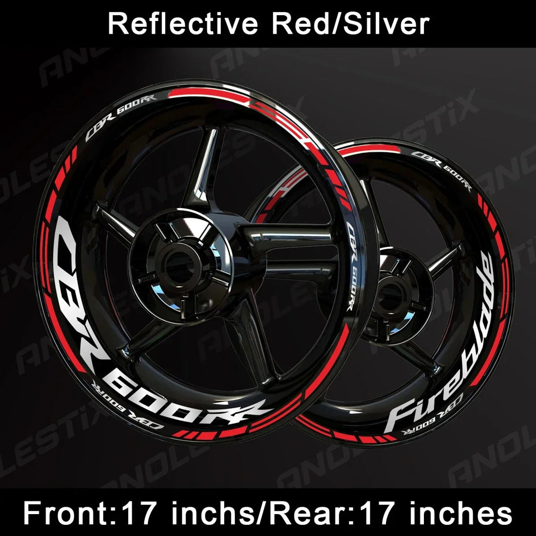 CBR600RR Wheel Decal Set – Precision Graphics for Ultimate Sportbike Styling (MULTIPLE COLOURS)