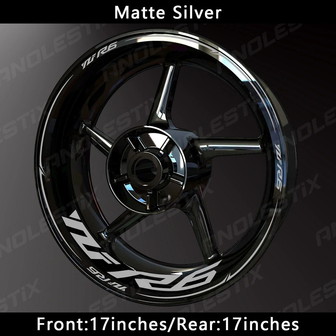 Yamaha R6 Wheel Decal Set – Precision Graphics for Race-Ready Styling (MULTIPLE COLOURS)