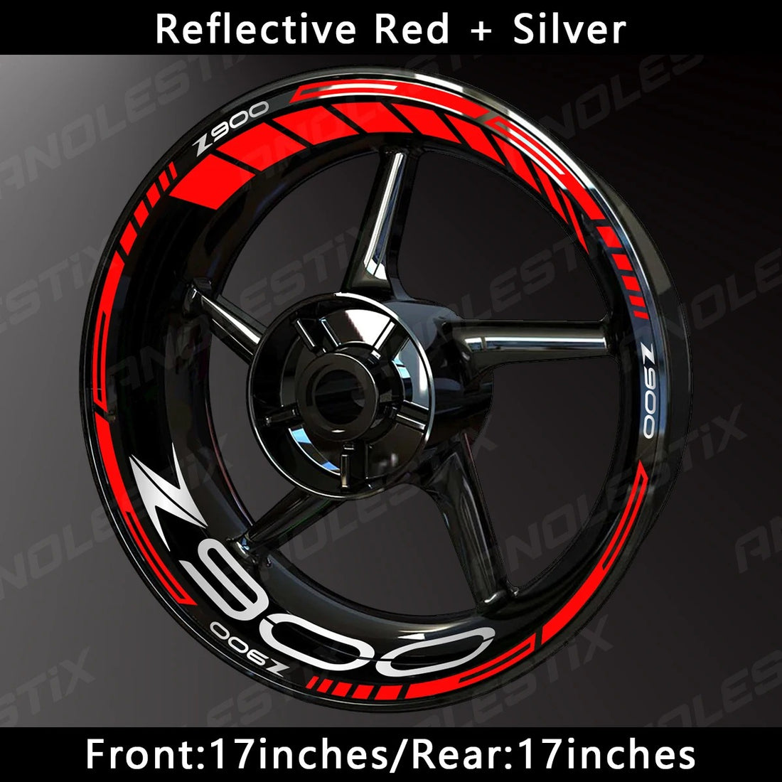 Kawasaki Z900 Wheel Decal Set – Premium Rim Graphics for Bold Styling (MULTIPLE COLOURS)