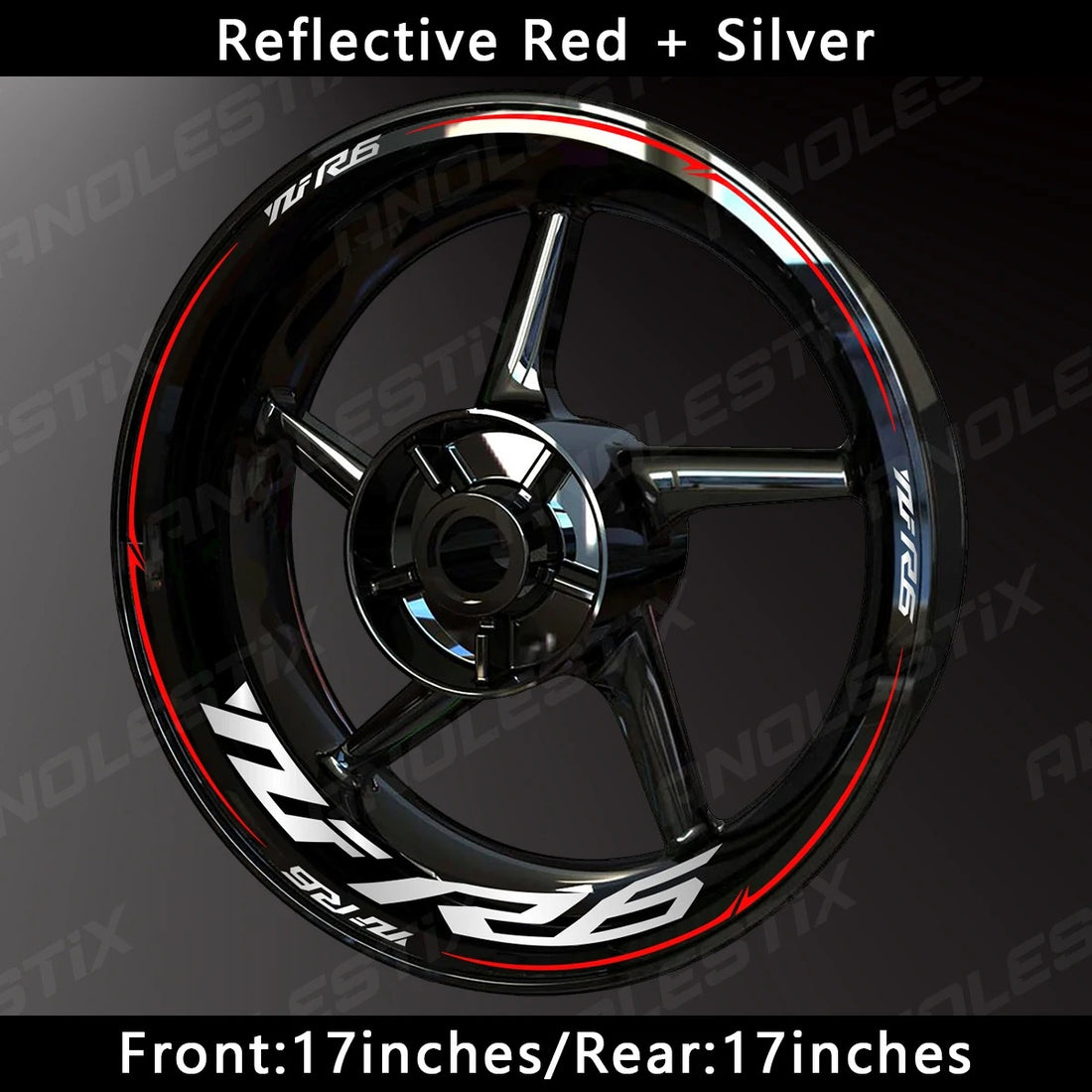 Yamaha R6 Wheel Decal Set – Precision Graphics for Race-Ready Styling (MULTIPLE COLOURS)