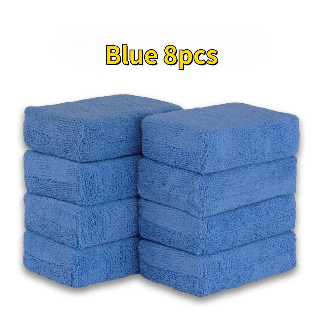 Pro-Series Microfiber Block Pads – Precision Cleaning & Scratch-Free Detailing (MULTIPLE COLOURS)
