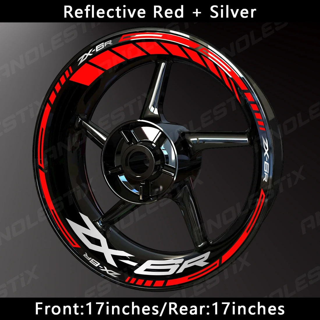 Kawasaki ZX-6R Wheel Decal Set – Precision Graphics for Aggressive Sportbike Styling (MULTIPLE COLOURS)