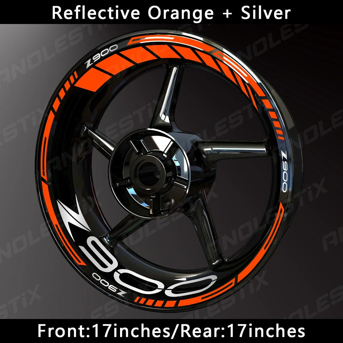 Kawasaki Z900 Wheel Decal Set – Premium Rim Graphics for Bold Styling (MULTIPLE COLOURS)