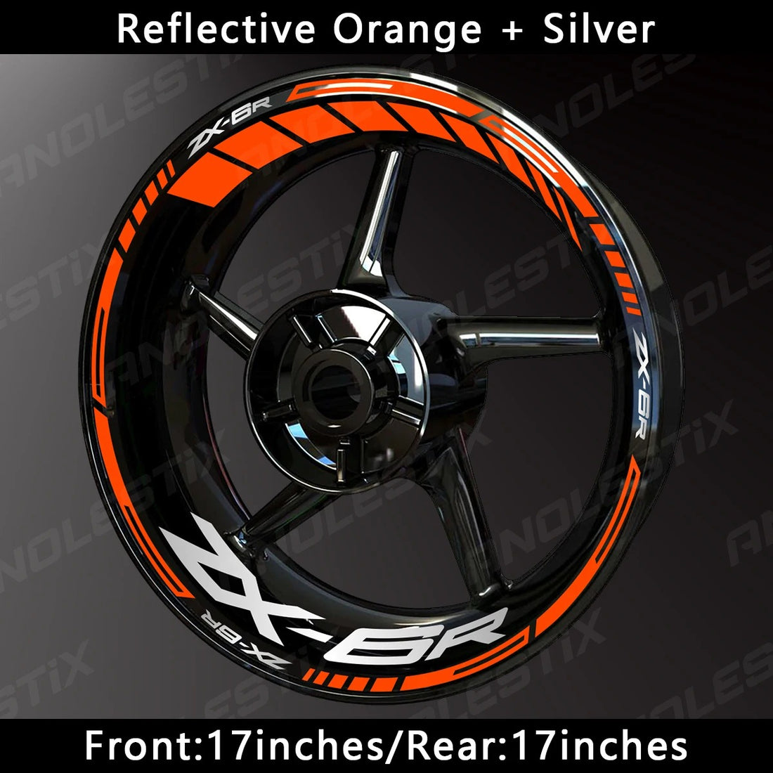 Kawasaki ZX-6R Wheel Decal Set – Precision Graphics for Aggressive Sportbike Styling (MULTIPLE COLOURS)